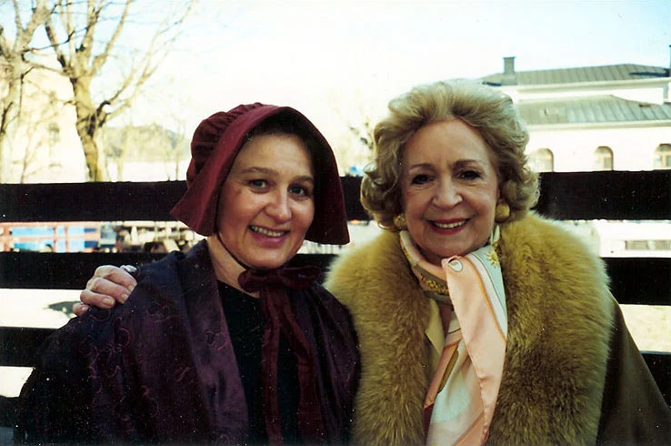 Kristi Kinsarvik og Wenche Foss